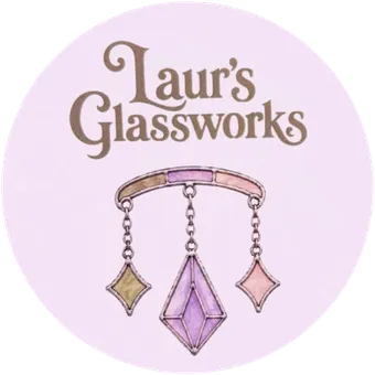 Laur's Glassworks logo